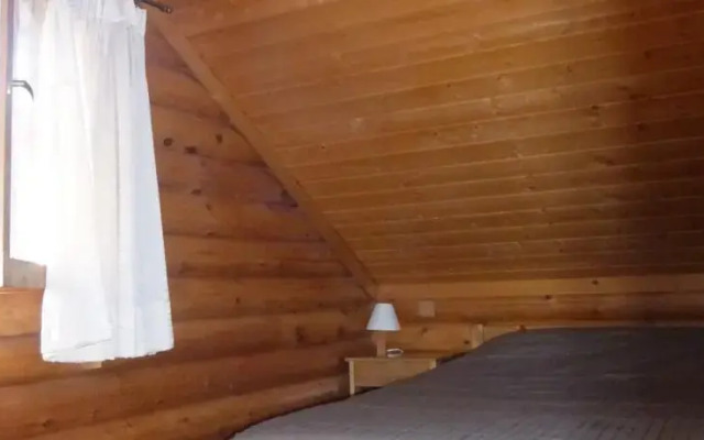 Wooden Challet Winter And Summer