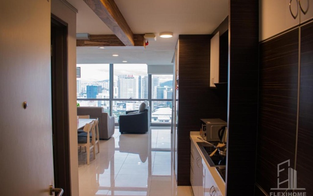 NETFLIX-Pinnacle PJ, Fantastic City View, 1-6 Guests Designed Duplex Home by Flexihome-MY – Guest Rooms – Petaling Jaya
