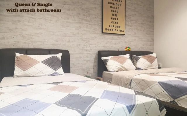 H2H - Octagon Cottage at Ipoh Town Center – Guest Rooms – Ipoh