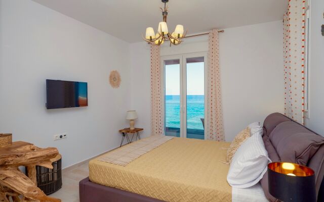 Thalassa Beachfront Villa With Private Pool