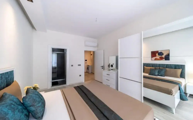 Modern Apartment With Shared Sauna in Alanya