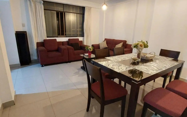 Full apartment independent entrance, services included