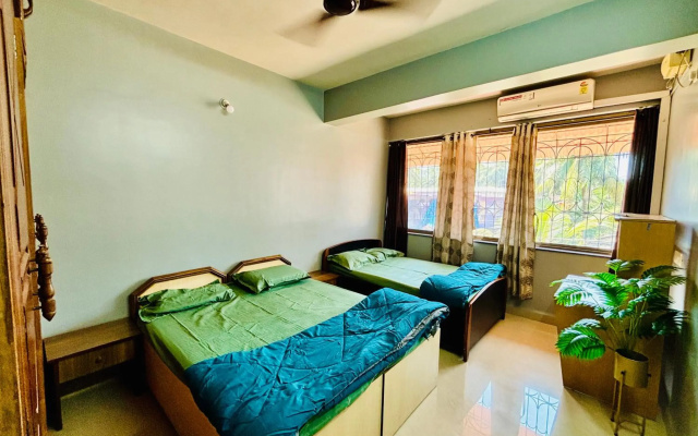 Stay by the Benaulim Beach Goa 2bhk Flat with Lift