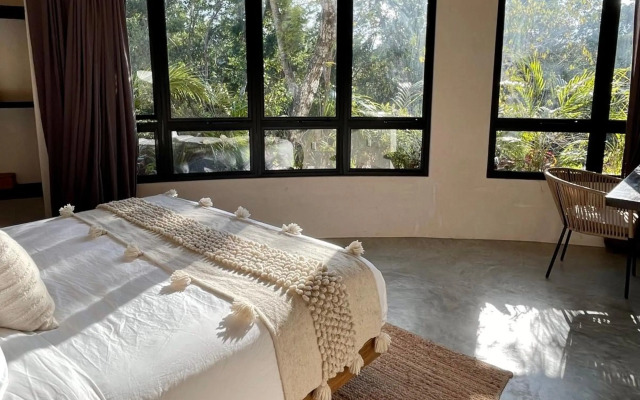 Round Luxury Villa Private Pool & Jungle rooftop 2B