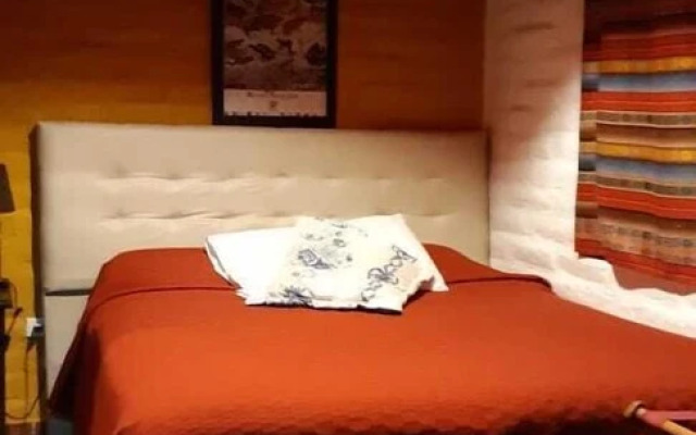 Yellow guest house