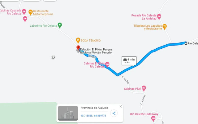 Rio Celeste Nature View