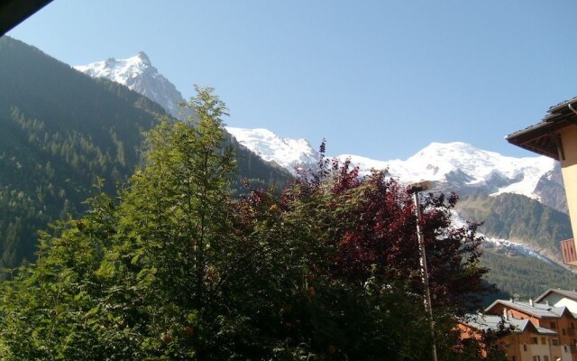 CHAMONIX CENTRE 2 pièces vue MONT BLANC