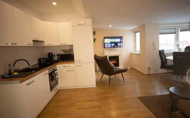 Sunny & large Penthouse with View above Vienna DG6