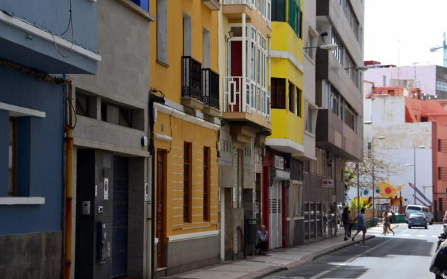 The blue house las Canteras