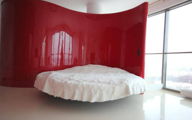 Red & White Helios City Apartment