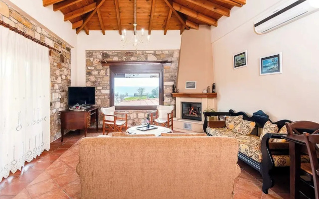 Beachfront Stone House - Samos Seaview Retreat