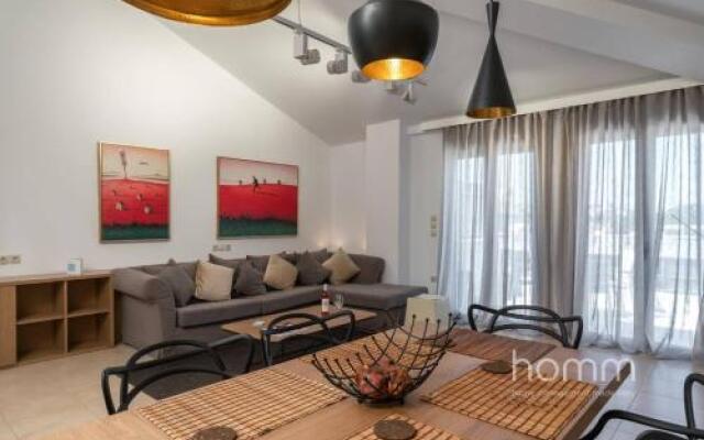 137sqm homm Apartment with Acropolis View 7ppl