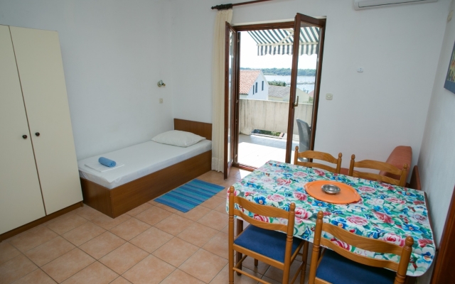 Apartment Nives - great location: A6 Novalja, Island Pag