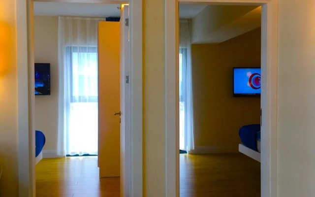 Апартаменты Orbi City с 2 спальнями и великолепным видом на море