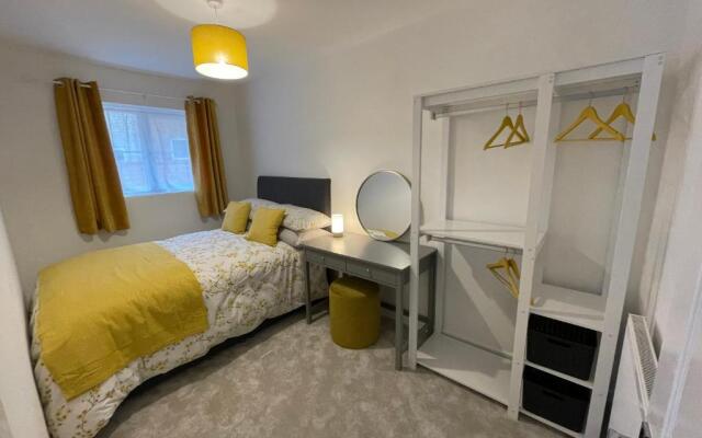 Quiet and central modern new build bungalow