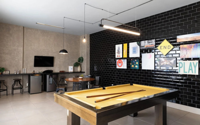 Vista Incrível com piscina e academia