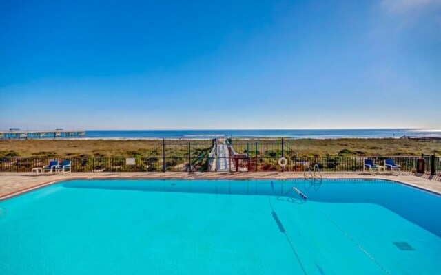 Beach Cottage Look Condo, Ocean View from Spacious Balcony by RedAwning