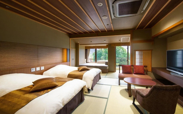 Fujisan Onsen Hotel Kaneyamaen – Guest Rooms – Fujiyoshida