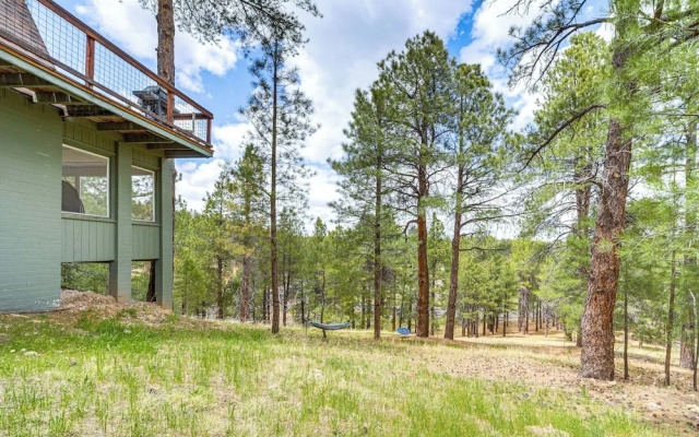 Flagstaff A-frame Cabin w/ Deck & Lovely Views!
