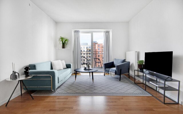 Modern 1-bedroom Apartment with a Balcony in Copenhagen Orestad