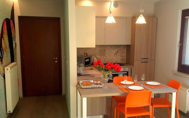 Attractive apartment in Crone with garden