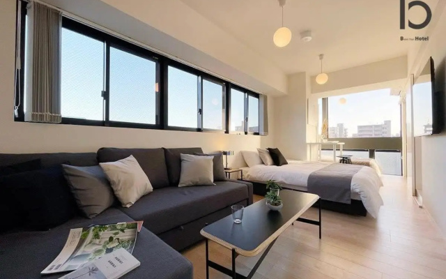 Near Peace Park, Beautiful 1 BR Apartment, 6Ppl – Guest Rooms – Hiroshima