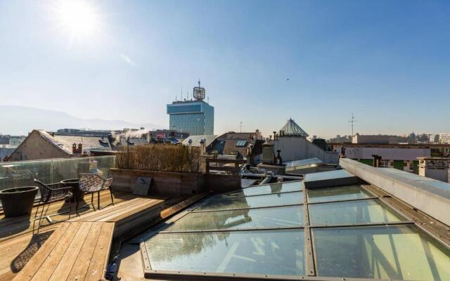 2BD Modern Apartment in Geneva Center with Rooftop by GuestLee