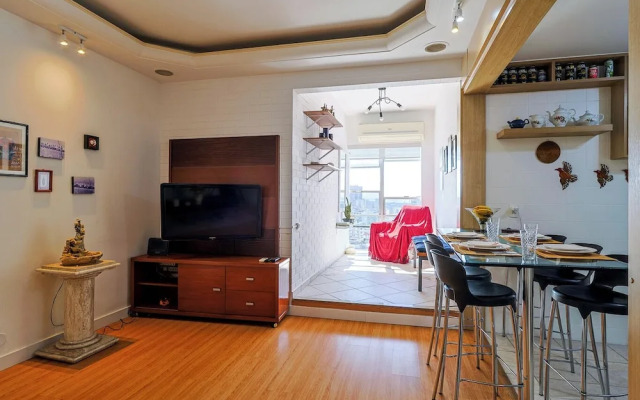 Apto Pet-friendly com Garagem e Vista de Botafogo