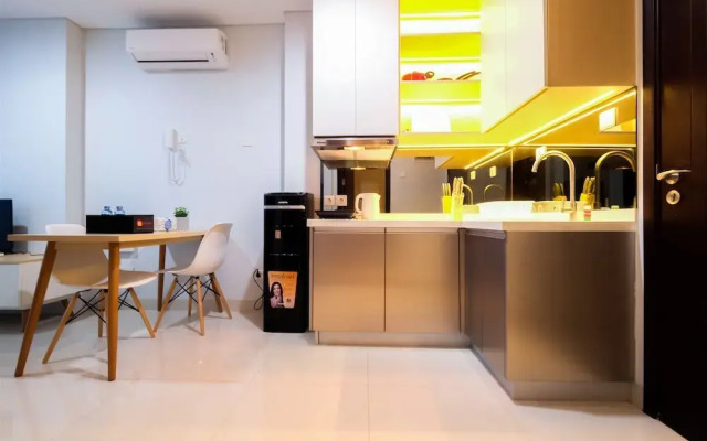 Well Equipped 1BR Brooklyn Alam Sutera Apartment near IKEA