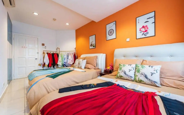Ancient Loft House - China Theme@ KL Bukit Bintang