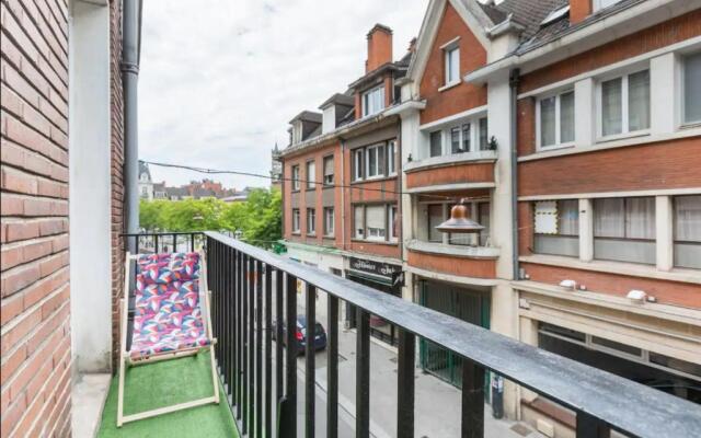 Apt B Boston, 25m2, Centre, Balcon