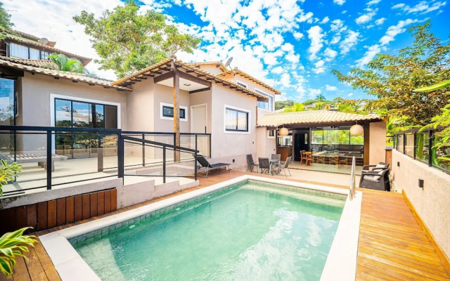 Bz25 Casa com Pisc Geribá 250m da Praia
