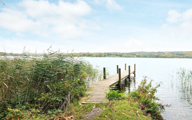 Gorgeous Holiday Home in Ry Right by the Lake