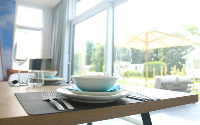 Rietreiger luxe vakantielodge in Friesland - 2 badkamers