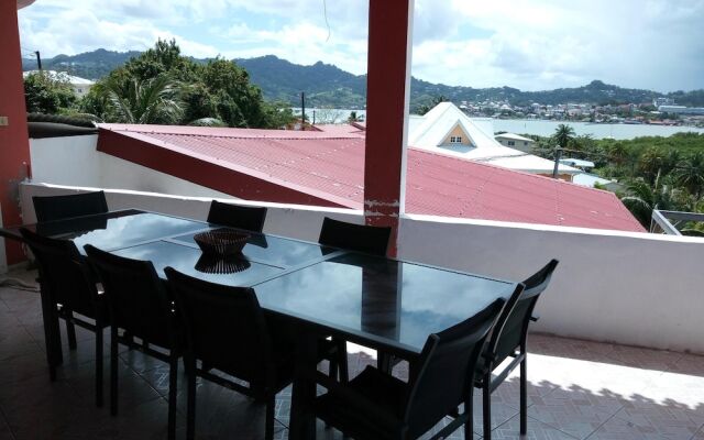 Apartment With 4 Bedrooms in Le Robert, With Wonderful sea View, Pool