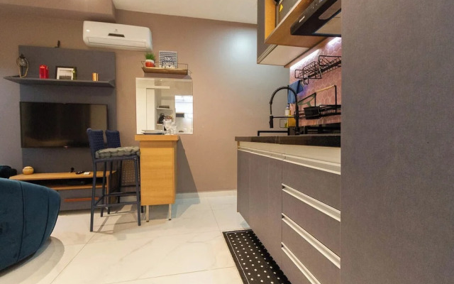 Studio Completo Pet-friendly pr Ximo ao Allianz