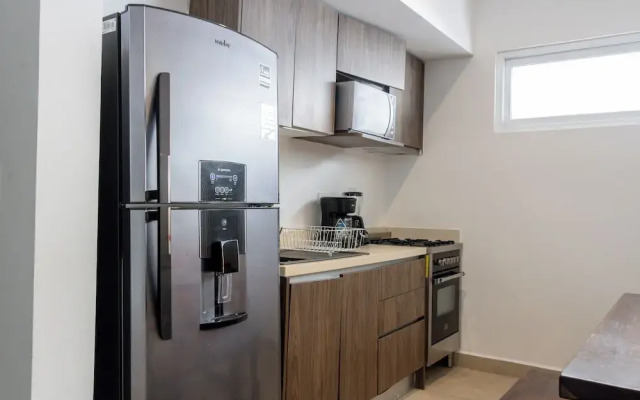 Modern Apt Tulum with 2 BDR Gym & Pool