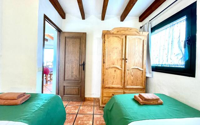 Apartamento en casa rural, Wifi, BBQ y vistas al mar