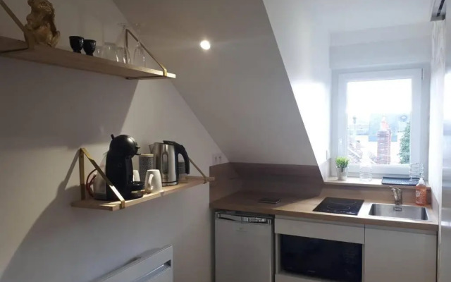 L'Essentiel, studio cosy, quartier Anatole France, CHU