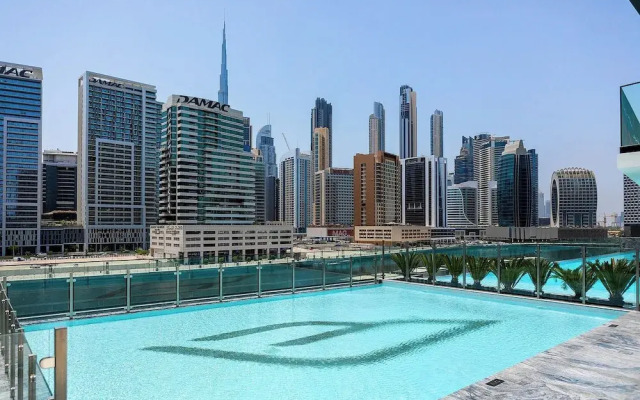 Binghatti Canal 1BR with view on Marina