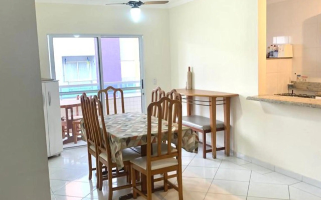 Apart Ubatuba c/ ar, churrasqueira, piscina