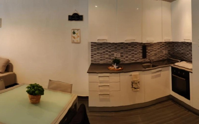 Vista sul carruggio, centro storico di Chiavari