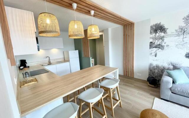 T3 Neuf Archi Cocooning Terrasse Face a la Mer