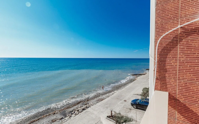 Sea outside window