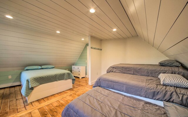 Riverfront Coastal Escape With Deep Water Dock!