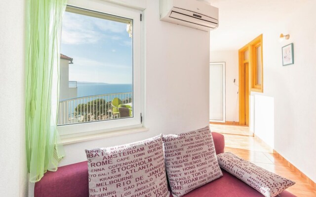 Awesome Home in Krvavica With Wifi and 1 Bedrooms