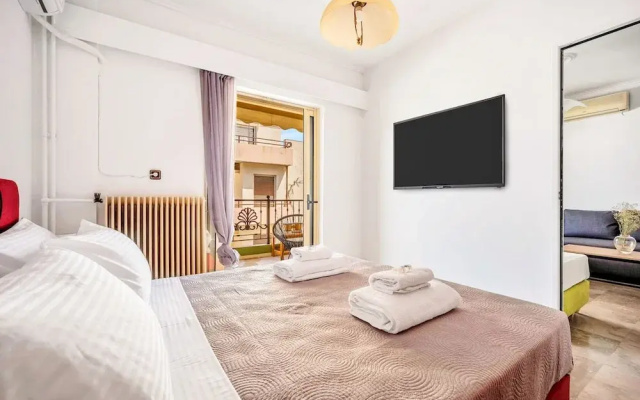 Sunny 3bd Cozy Flat Spectacular Acropolis View