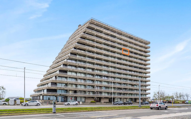 Luxueuze vakantiestudio met zeezicht en terras in Oostende