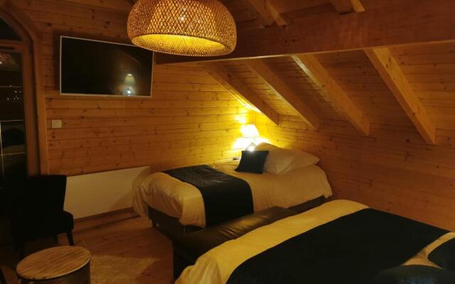 Nouveau Chalet M.META 12 pers sauna,jacuzzi,billard
