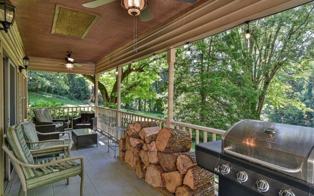 Mountain Retreat Hot Tub Asheville